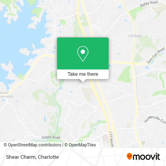 Shear Charm map