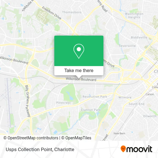 Usps Collection Point map