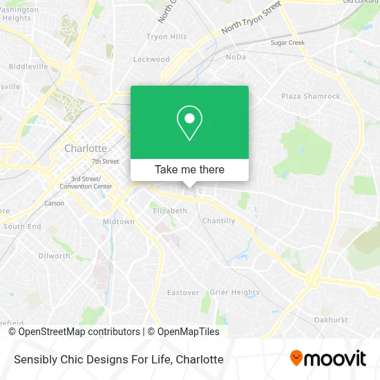 Sensibly Chic Designs For Life map