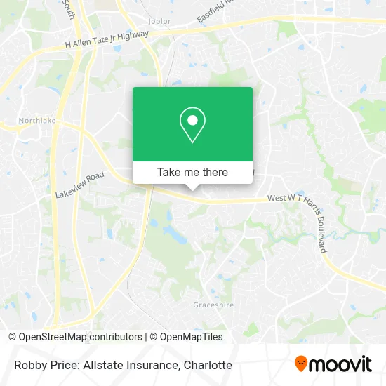 Robby Price: Allstate Insurance map