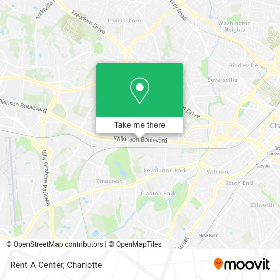 Rent-A-Center map