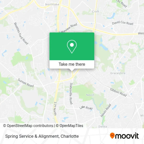 Spring Service & Alignment map