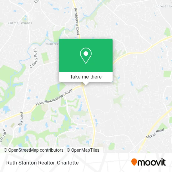 Ruth Stanton Realtor map