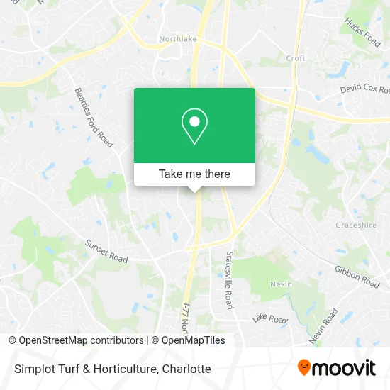 Simplot Turf & Horticulture map