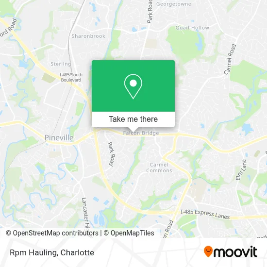 Rpm Hauling map