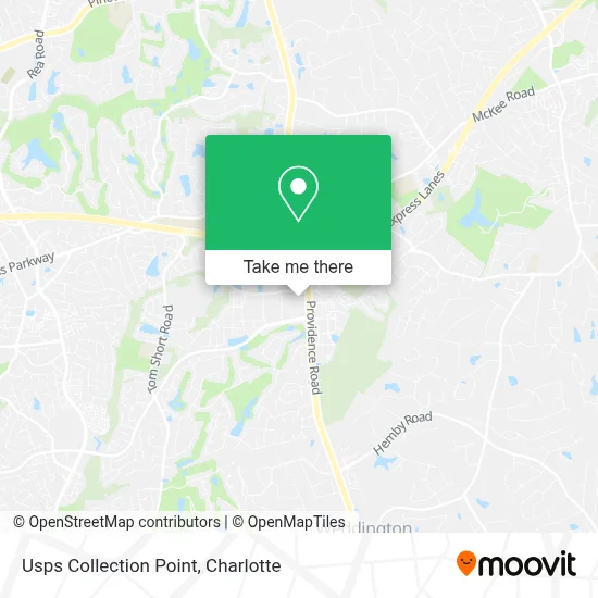 Usps Collection Point map