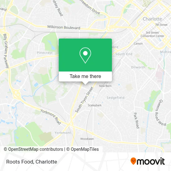 Roots Food map