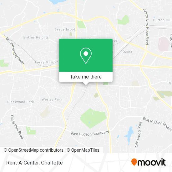 Rent-A-Center map