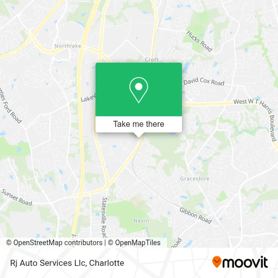 Rj Auto Services Llc map
