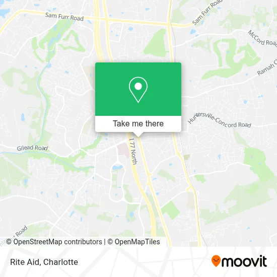 Rite Aid map