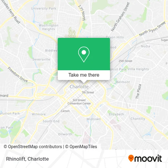 Rhinolift map