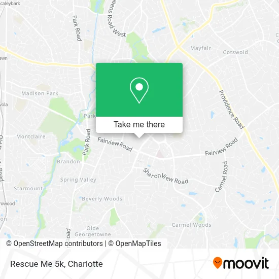 Rescue Me 5k map