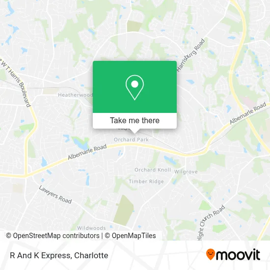 R And K Express map