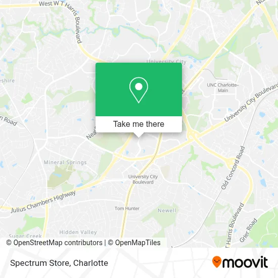 Spectrum Store map