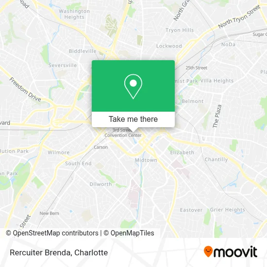 Rercuiter Brenda map