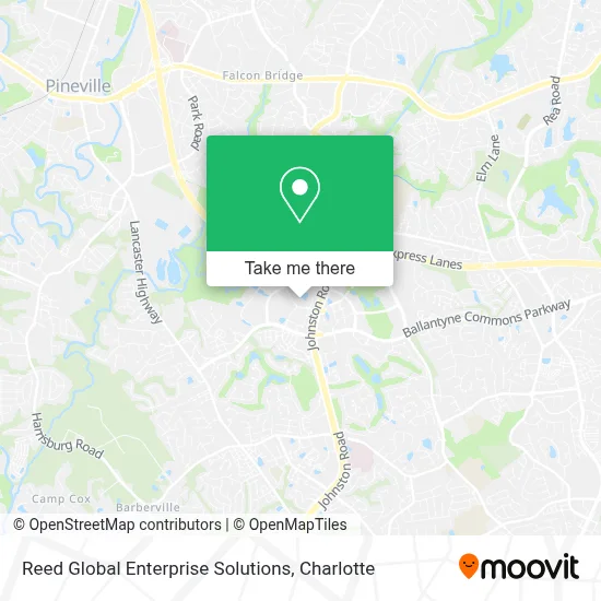 Reed Global Enterprise Solutions map