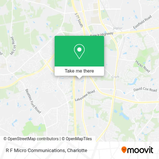 R F Micro Communications map