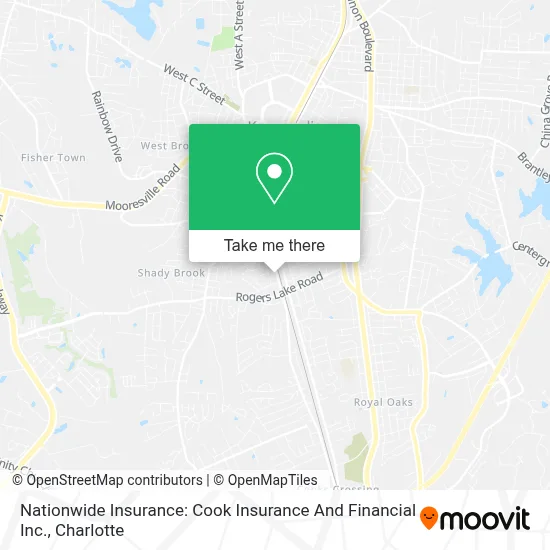 Nationwide Insurance: Cook Insurance And Financial Inc. map