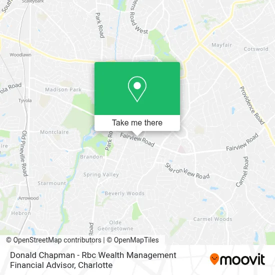 Donald Chapman - Rbc Wealth Management Financial Advisor map