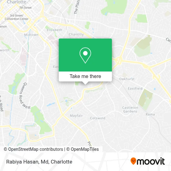 Rabiya Hasan, Md map