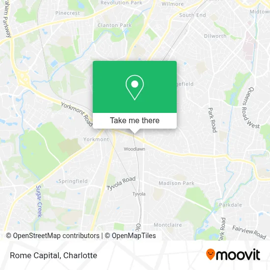 Roma Capital map