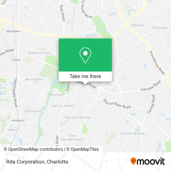 Rda Corporation map