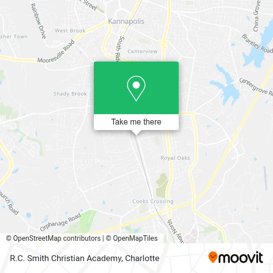 R.C. Smith Christian Academy map