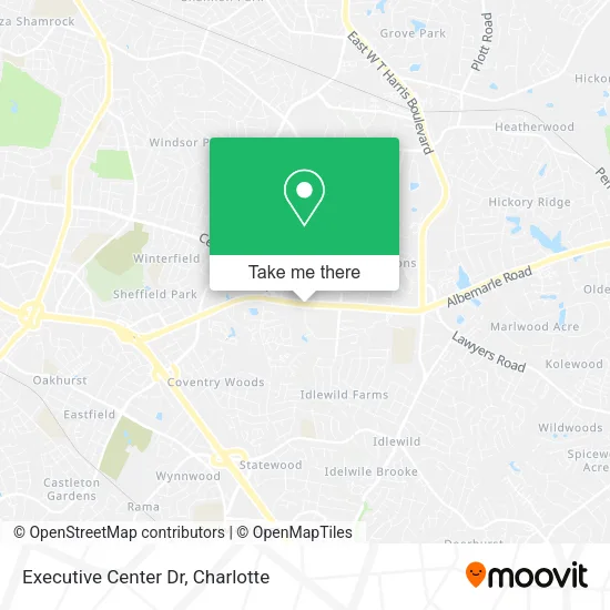 Executive Center Dr map