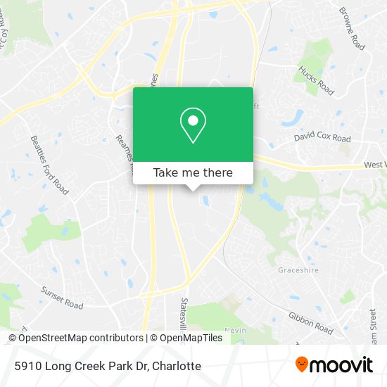 5910 Long Creek Park Dr map