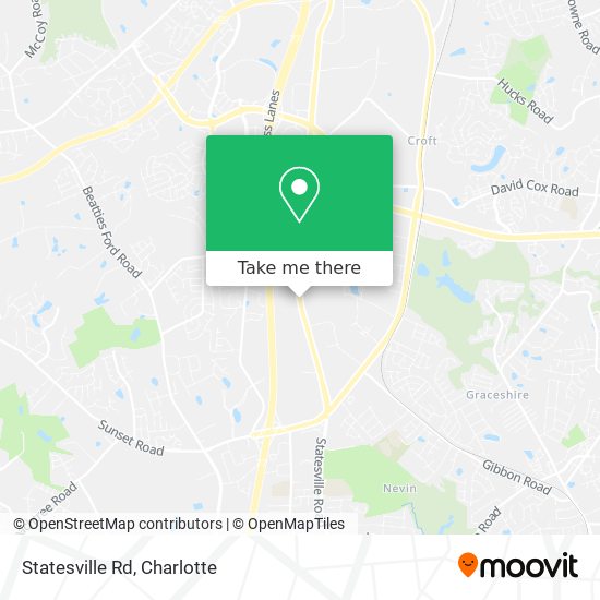 Statesville Rd map