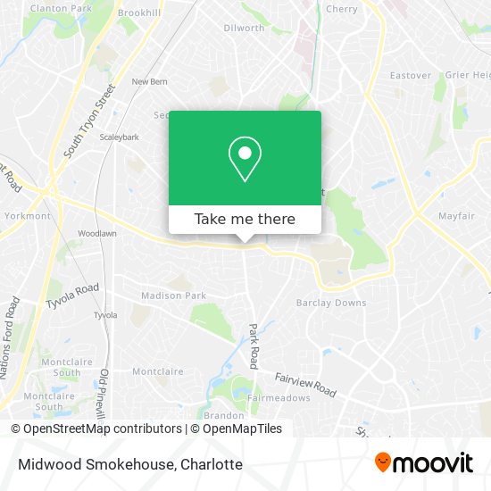 Midwood Smokehouse map