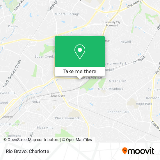 Comment Aller A Rio Bravo A Charlotte En Bus Ou Tram