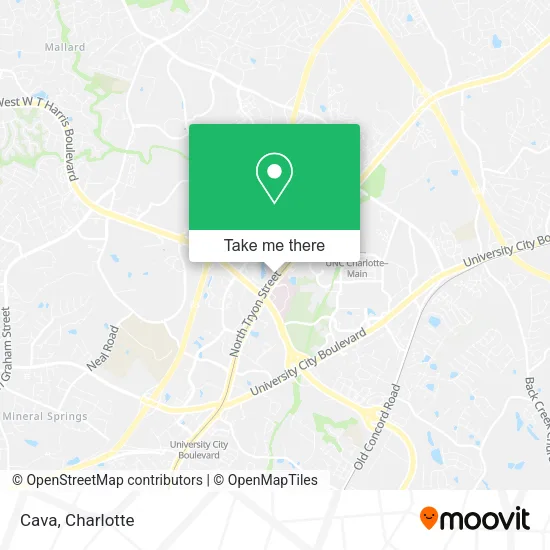 Cava map