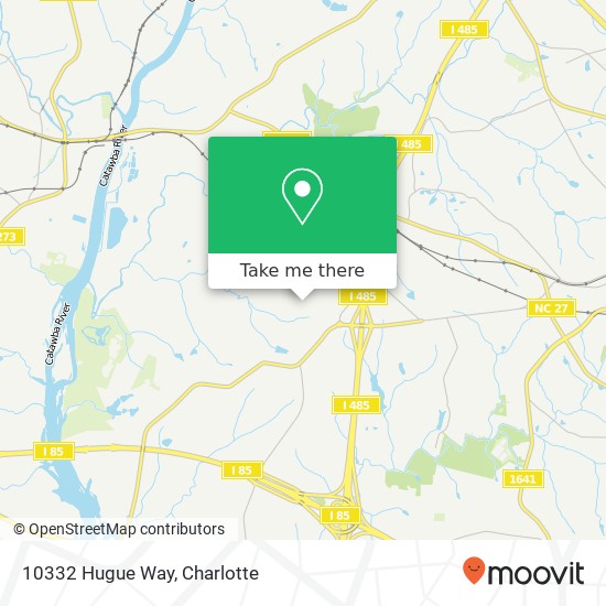 Mapa de 10332 Hugue Way