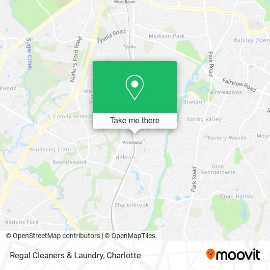 Regal Cleaners & Laundry map