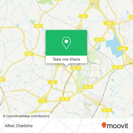 Alltel map