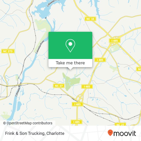 Mapa de Frink & Son Trucking