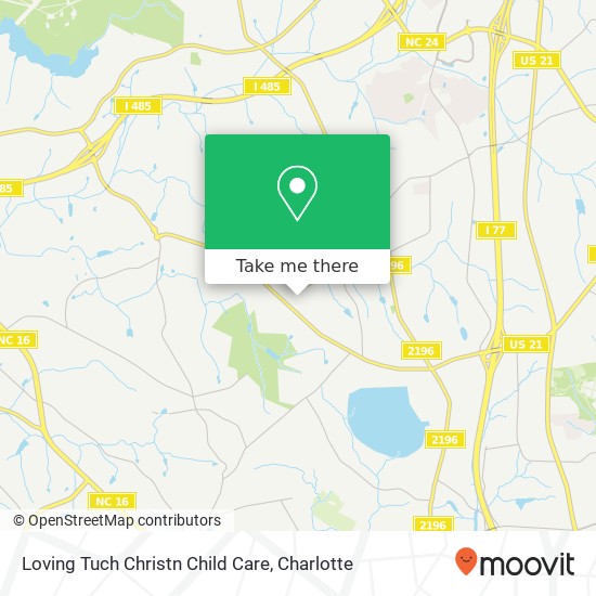 Loving Tuch Christn Child Care map