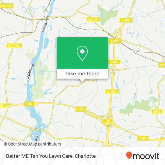 Better ME Tan You Lawn Care map