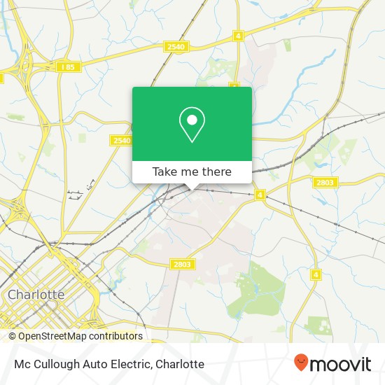 Mc Cullough Auto Electric map