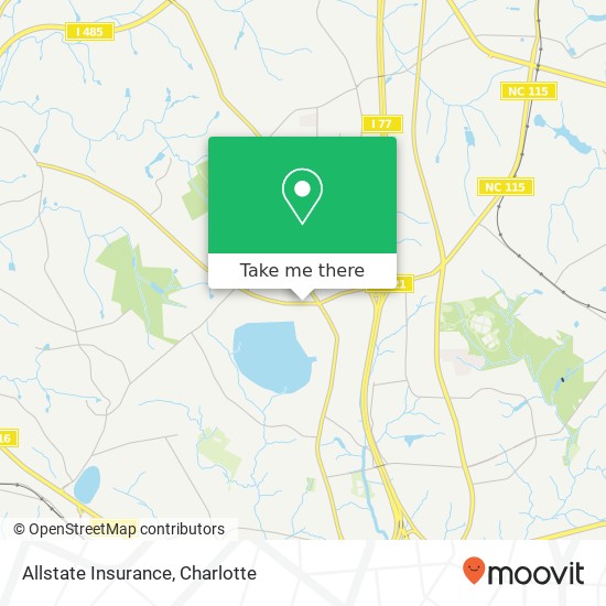 Allstate Insurance map