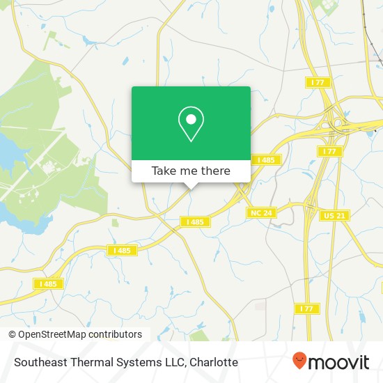 Southeast Thermal Systems LLC map