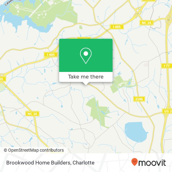 Brookwood Home Builders map