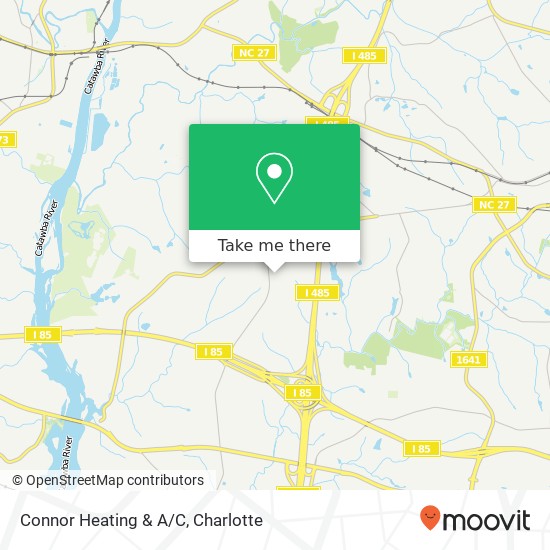 Mapa de Connor Heating & A/C