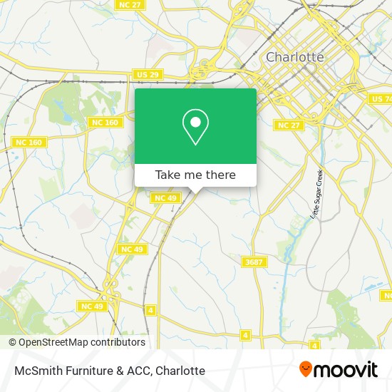 McSmith Furniture & ACC map