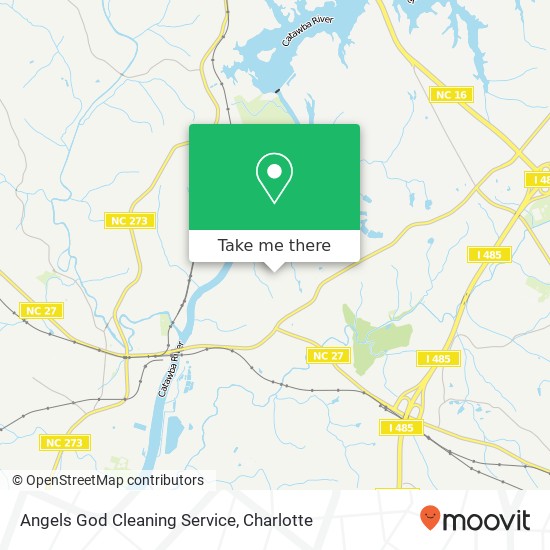 Angels God Cleaning Service map