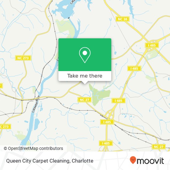 Mapa de Queen City Carpet Cleaning