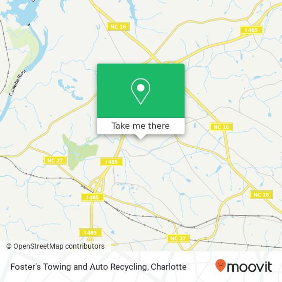 Mapa de Foster's Towing and Auto Recycling