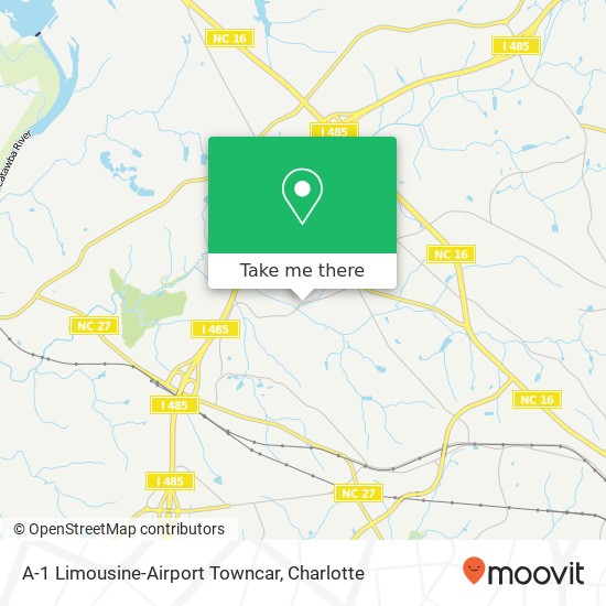 Mapa de A-1 Limousine-Airport Towncar