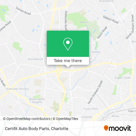 Certifit Auto Body Parts map